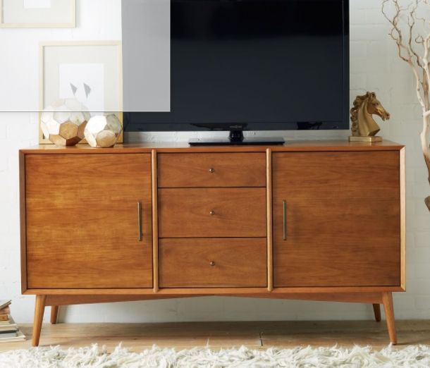 Mid Century Media Console thumbnail 3