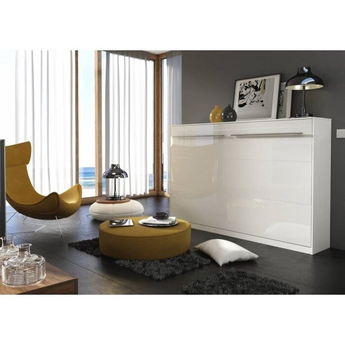 Dicus Low Profile Murphy Bed with Mattress-Full thumbnail 3