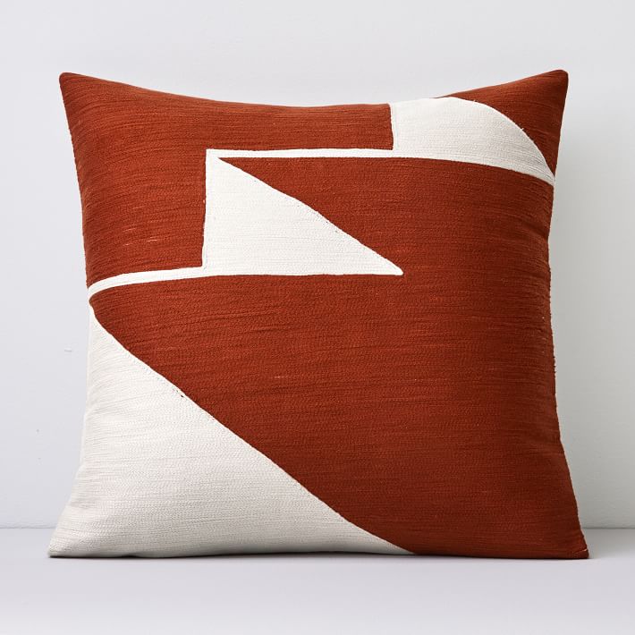 Crewel Steps Pillow Cover No Insert-20"x20" thumbnail 2
