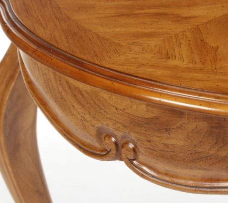 Drexel Heritage French Provincial Style Cabernet Dining Table thumbnail 3