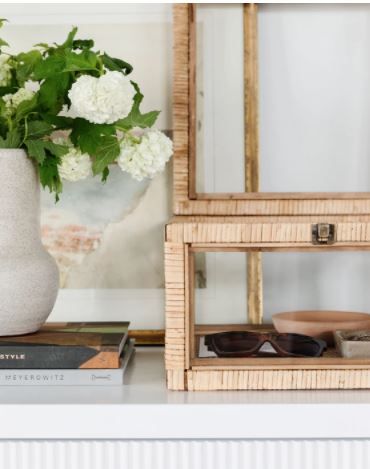 Rattan and Glass Box thumbnail 3