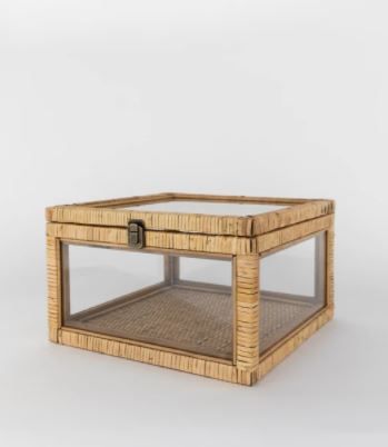 Rattan and Glass Box thumbnail 4