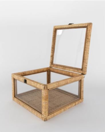 Rattan and Glass Box thumbnail 5