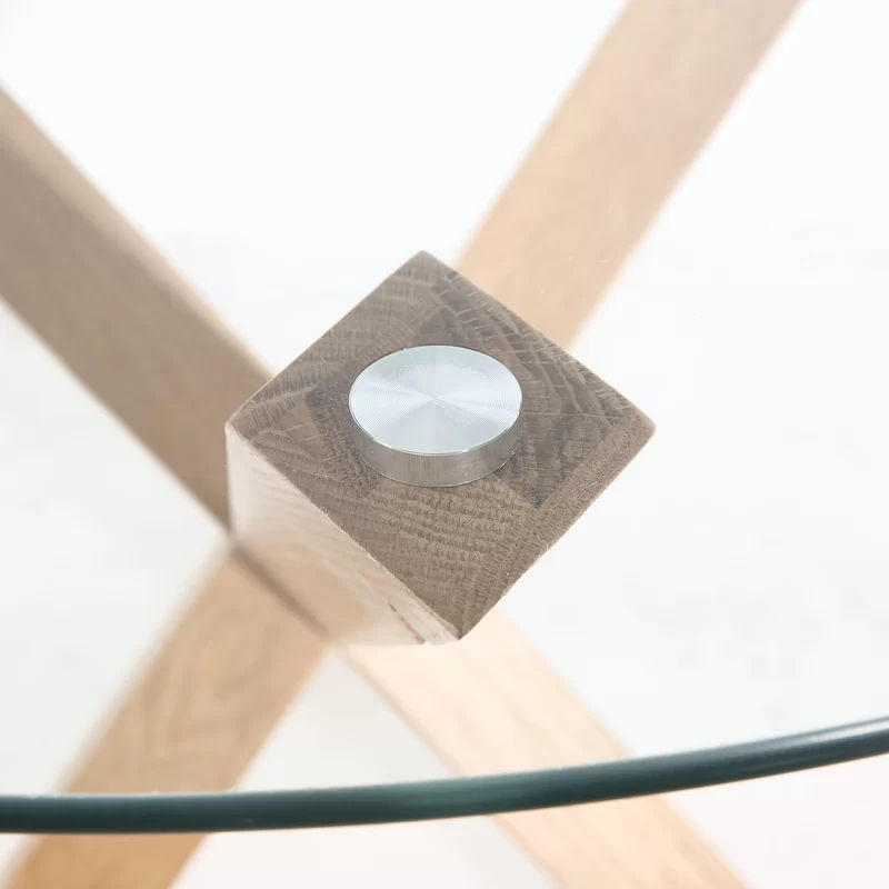 Natural Draves Pedestal Dining Table thumbnail 8