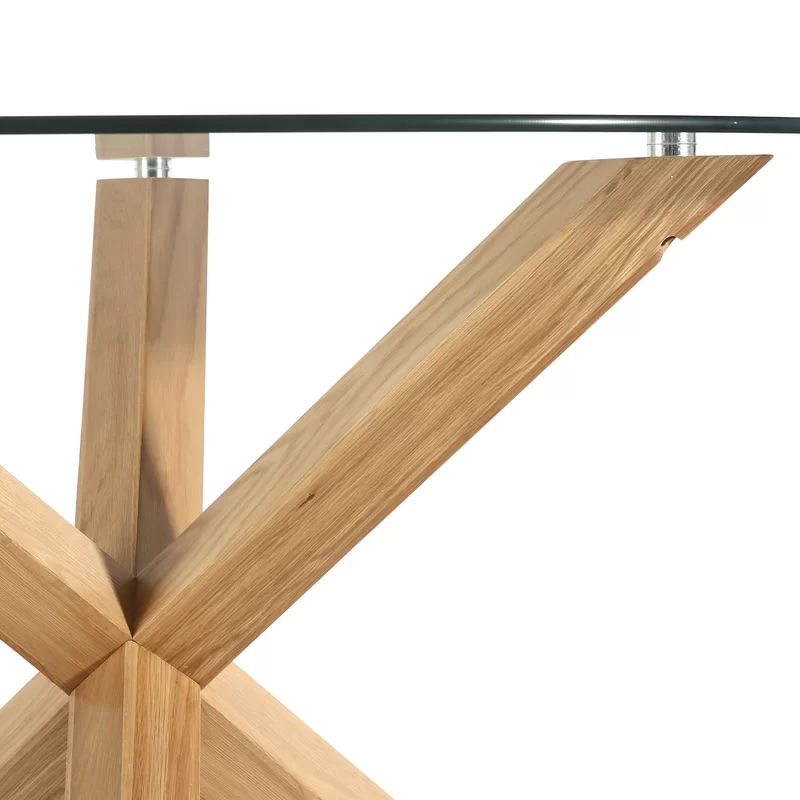 Natural Draves Pedestal Dining Table thumbnail 10