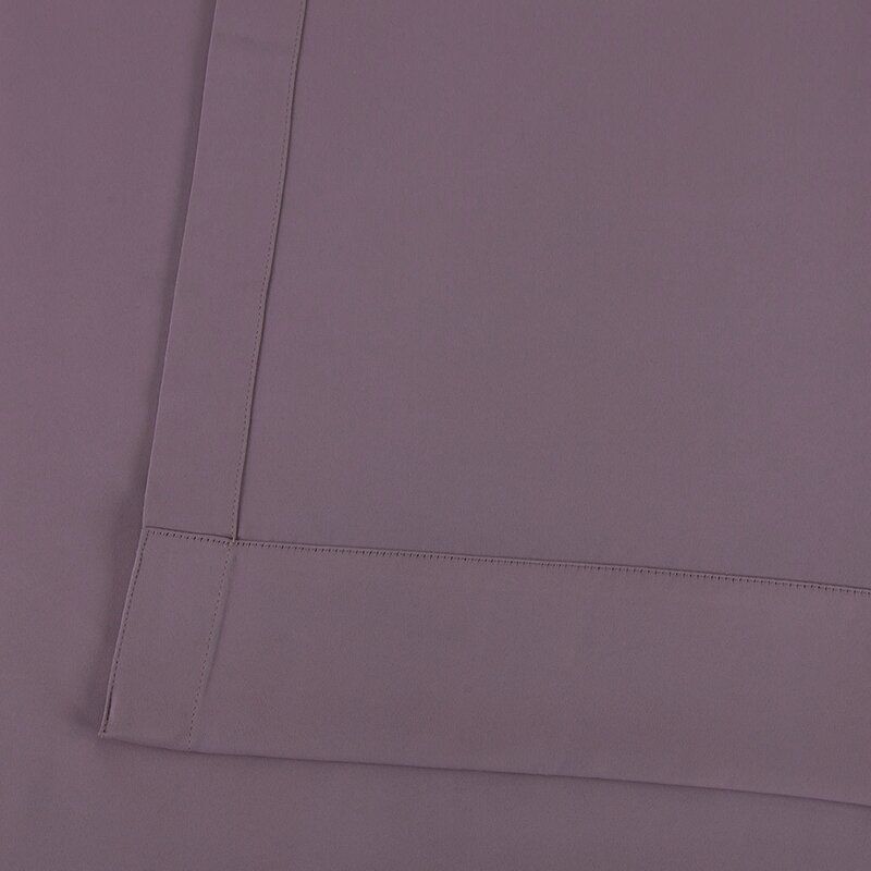 Jarimannos Solid Room Darkening Rod Pocket Single Curtain Panel thumbnail 4