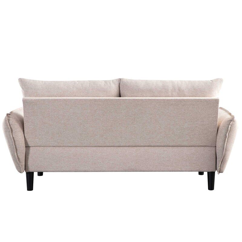 Thistletown Wide Flared Arm Loveseat thumbnail 3