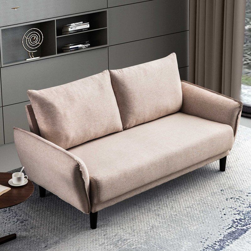 Thistletown Wide Flared Arm Loveseat thumbnail 4