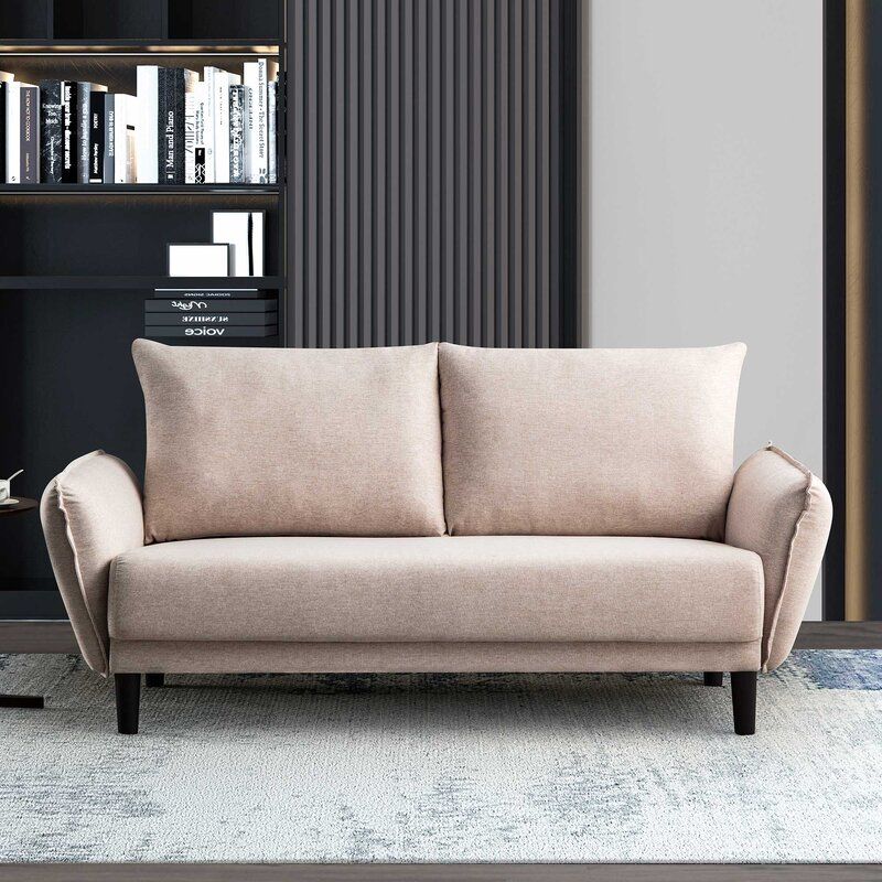 Thistletown Wide Flared Arm Loveseat thumbnail 5