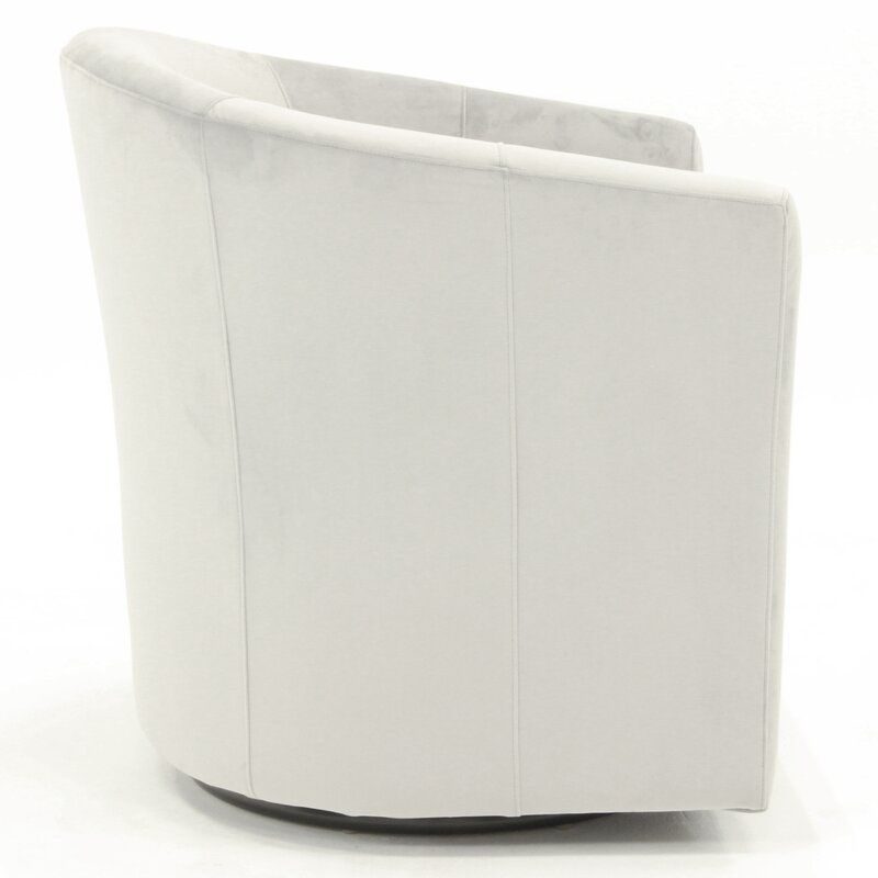 Molinari Swivel Barrel Chair thumbnail 3