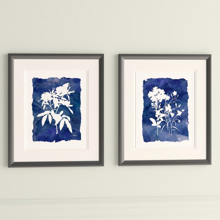 Indigo Botanical Picture Frame thumbnail 2