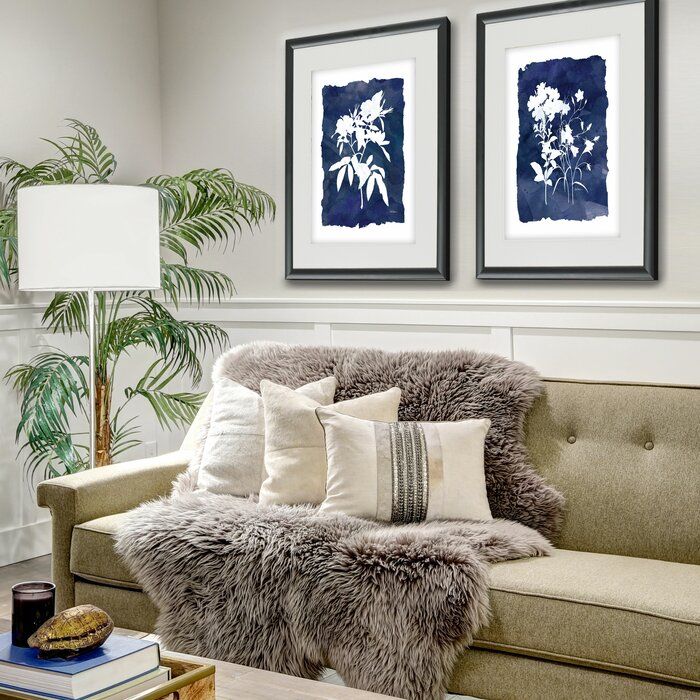 Indigo Botanical Picture Frame thumbnail 6