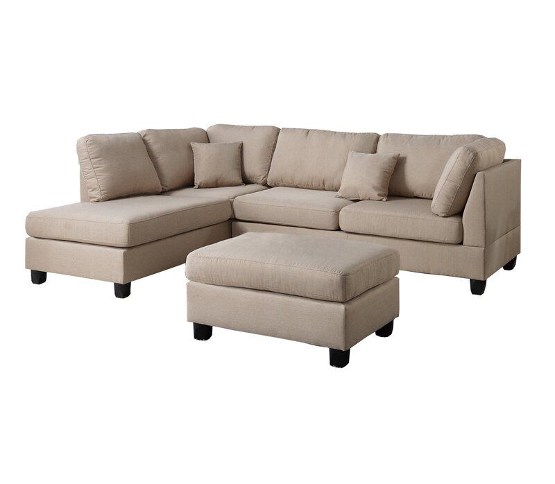 Hemphill Wide Reversible Corner Sectional with Ottoman thumbnail 3