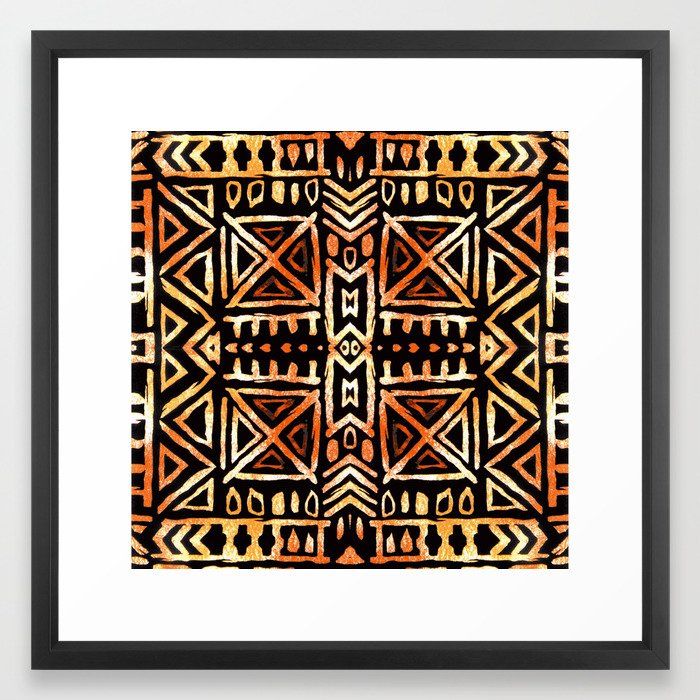 African print Art Print With Frame thumbnail 2