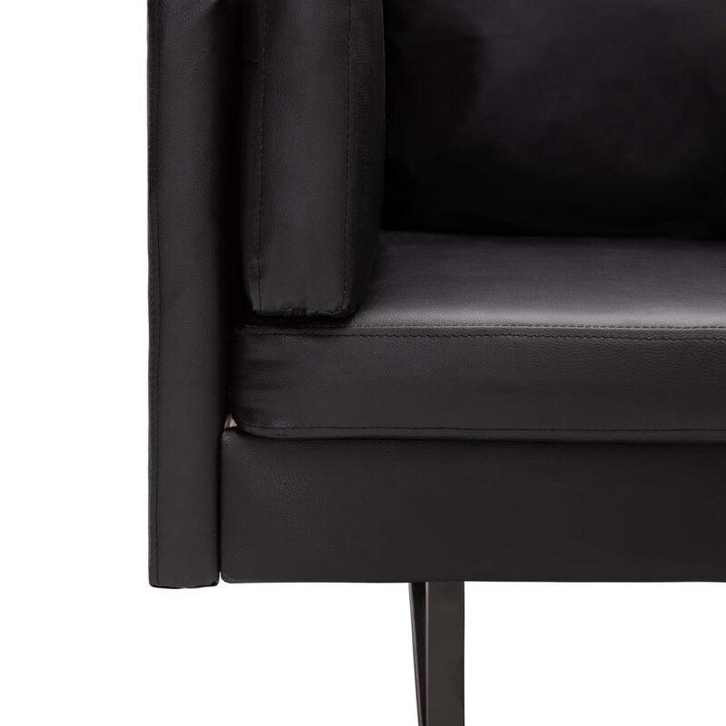Sheree Leather Corner Sectional thumbnail 4
