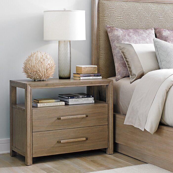 Shadow Play Curtain Call Two Drawer Nightstand thumbnail 2