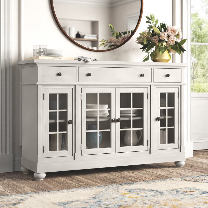 Linen Baker 66 Wide 3 Drawer Sideboard thumbnail 2
