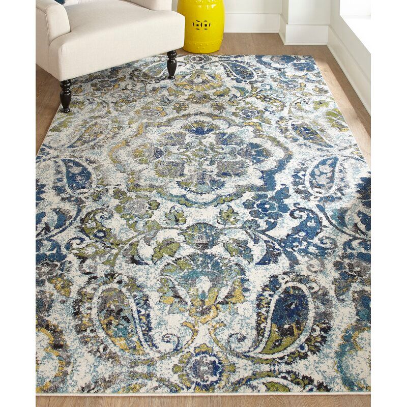 Isaacs Paisley Area Rug-8'x11' thumbnail 2