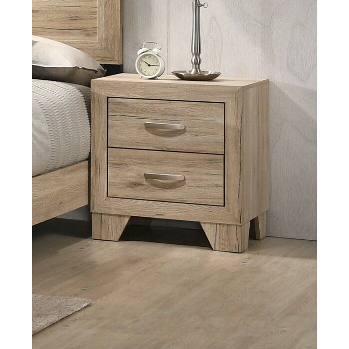 Neo 2 Drawer Nightstand thumbnail 2