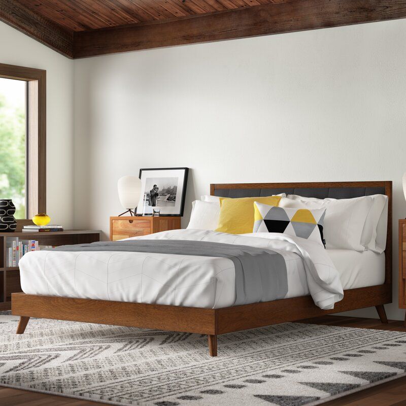Koda Upholstered Platform Bed-Queen thumbnail 2