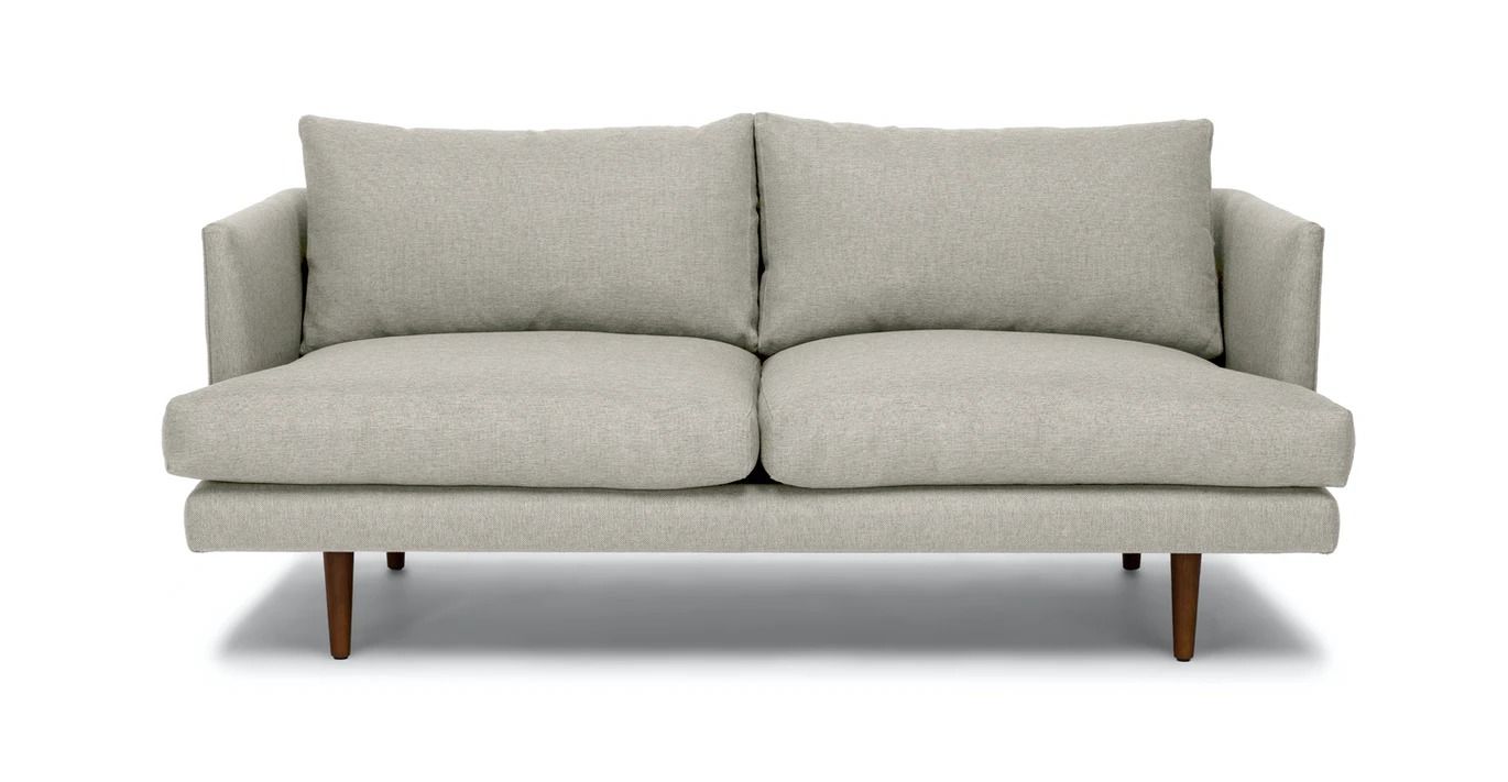 Burrard Seasalt Gray Loveseat thumbnail 3