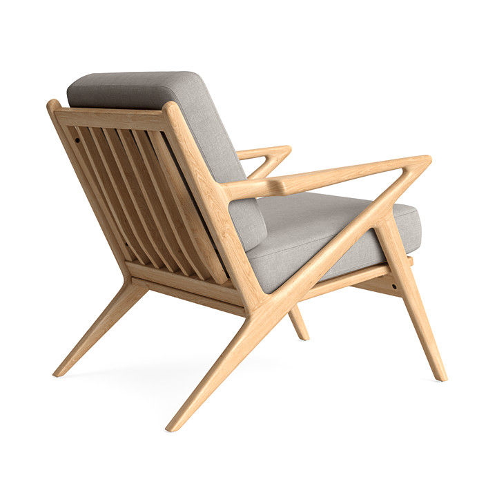 Latte Ace Lounge Chair in Cloud thumbnail 6