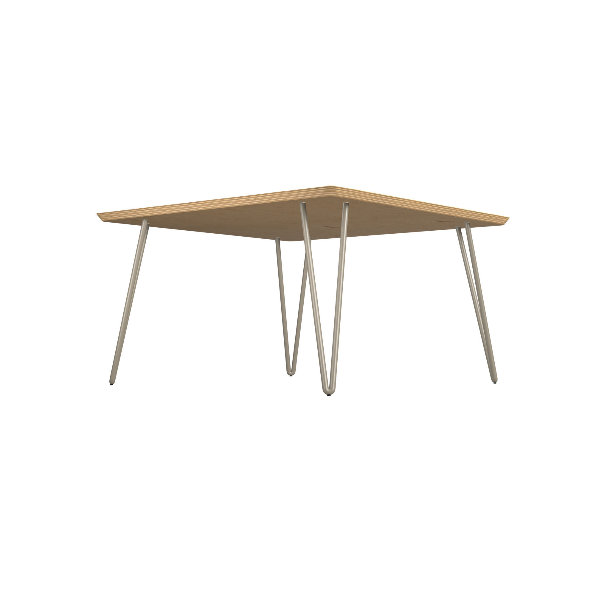 Latte Square Coffee Table in Black thumbnail 3