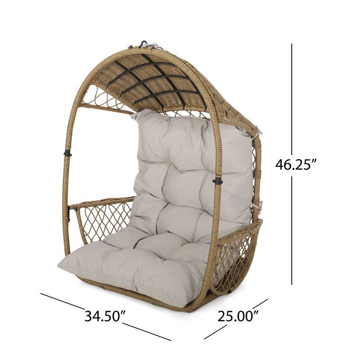 BERKSHIRE SWING CHAIR WITH CUSHION thumbnail 4