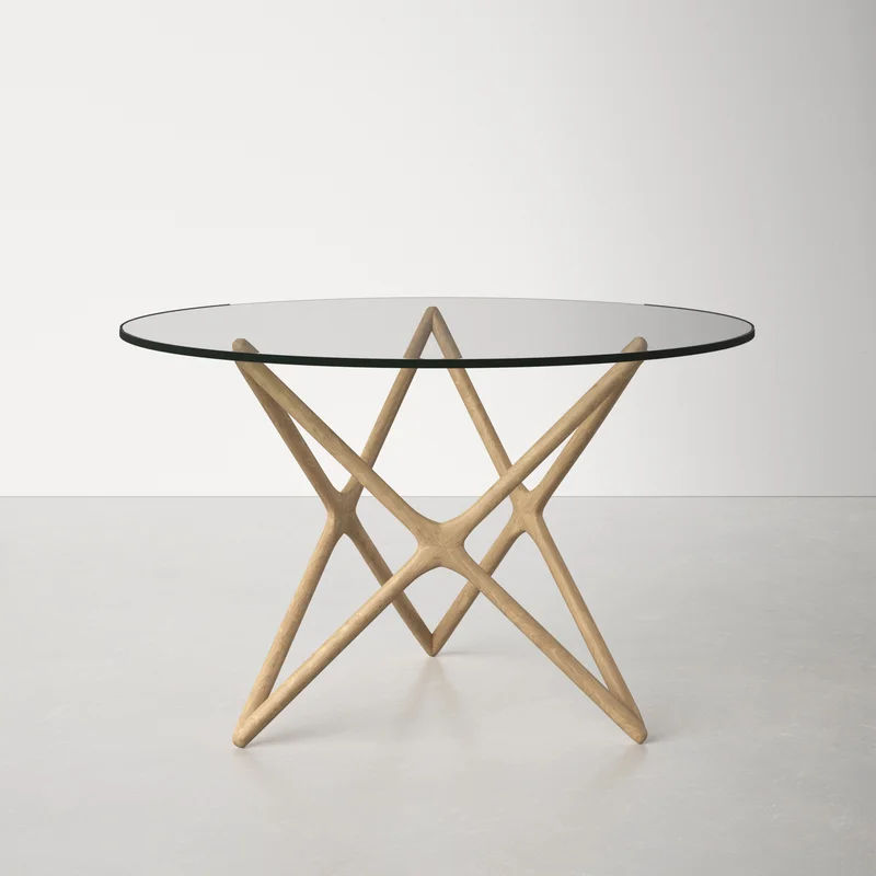 Otta Solid Wood Dining Table thumbnail 5