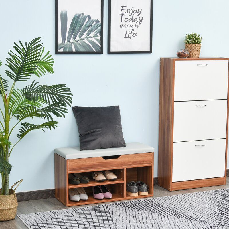 6 Pair Shoe Storage Bench thumbnail 2