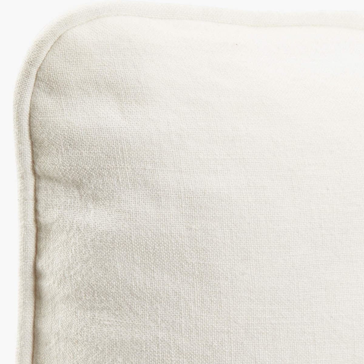 LUMIN WHITE LINEN 4 PIECE SECTIONAL SOFA thumbnail 5