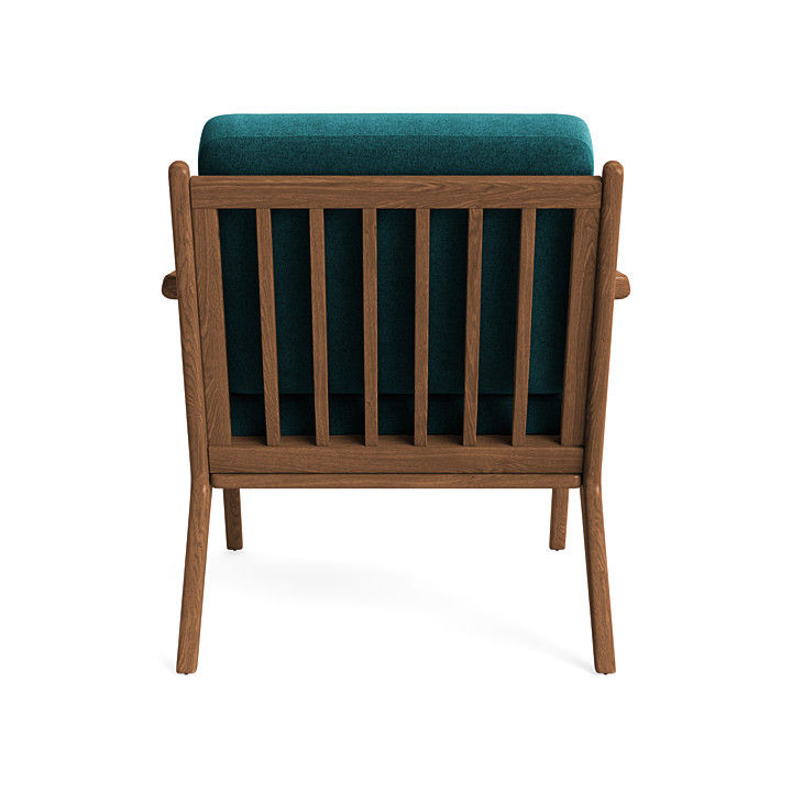 Espresso Ace Lounge Chair in Ocean thumbnail 6