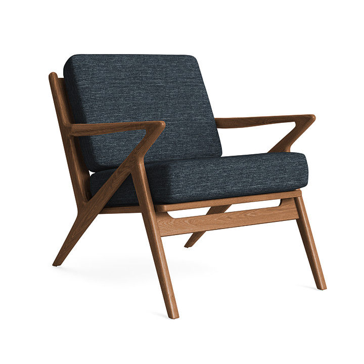 Espresso Ace Lounge Chair in Baltic Blue thumbnail 2