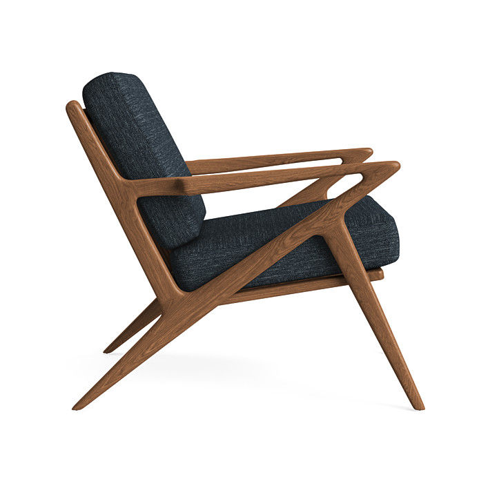 Espresso Ace Lounge Chair in Baltic Blue thumbnail 4