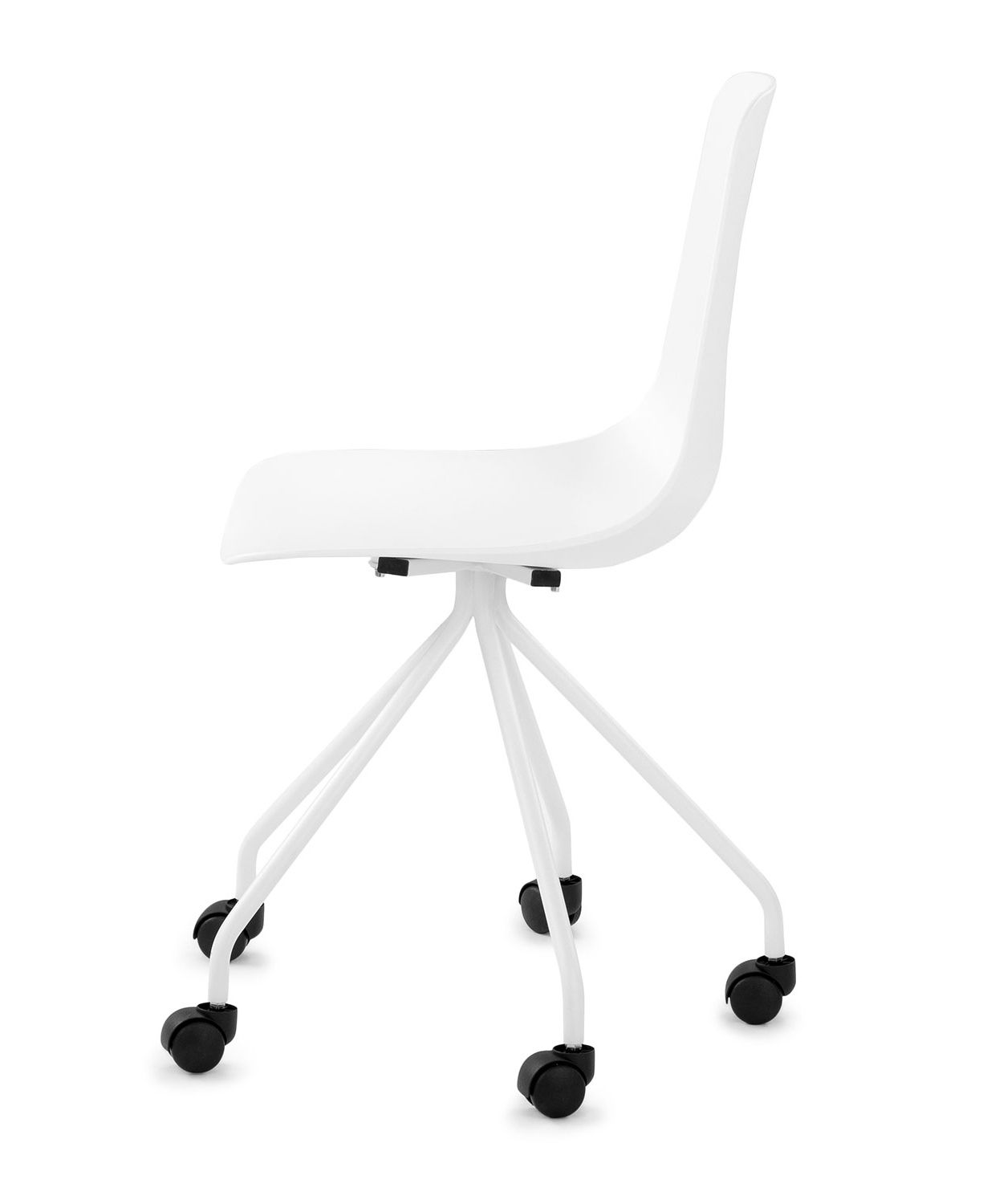 Svelti Pure White Office Chair thumbnail 2