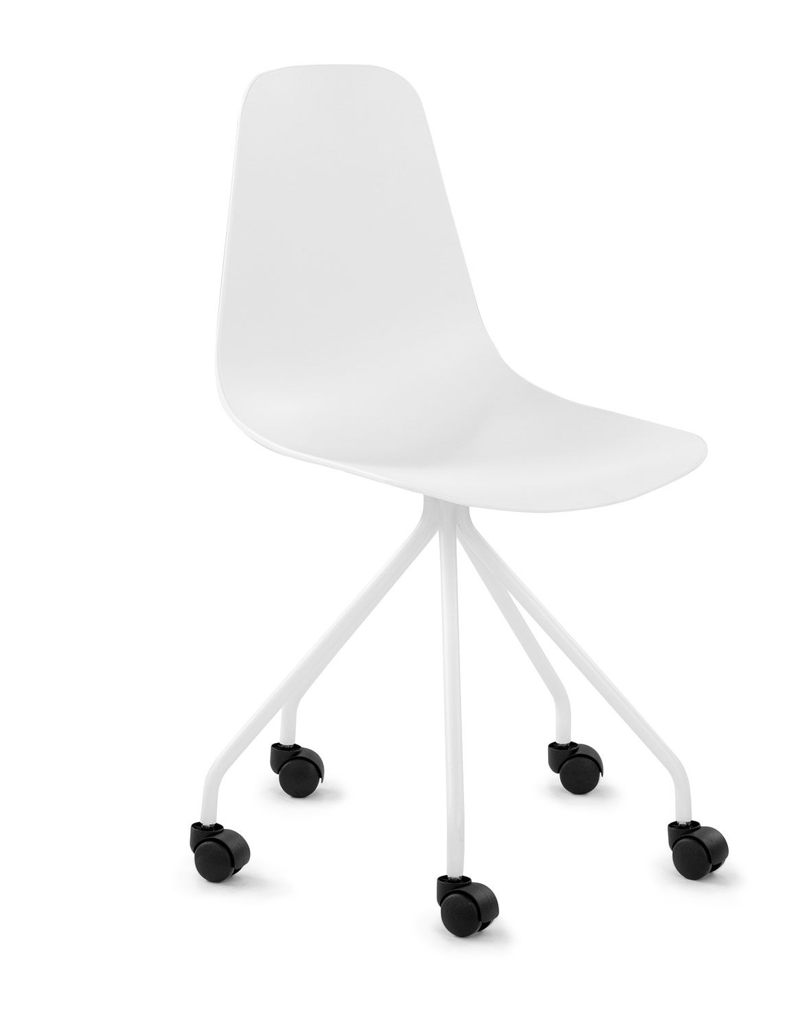 Svelti Pure White Office Chair thumbnail 3