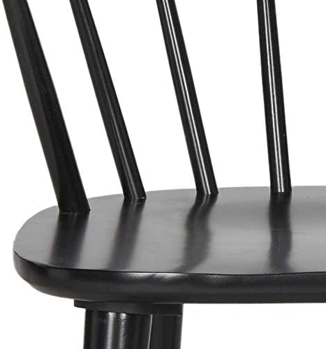 Blanchard Black Curved Spindle Side Chair thumbnail 6