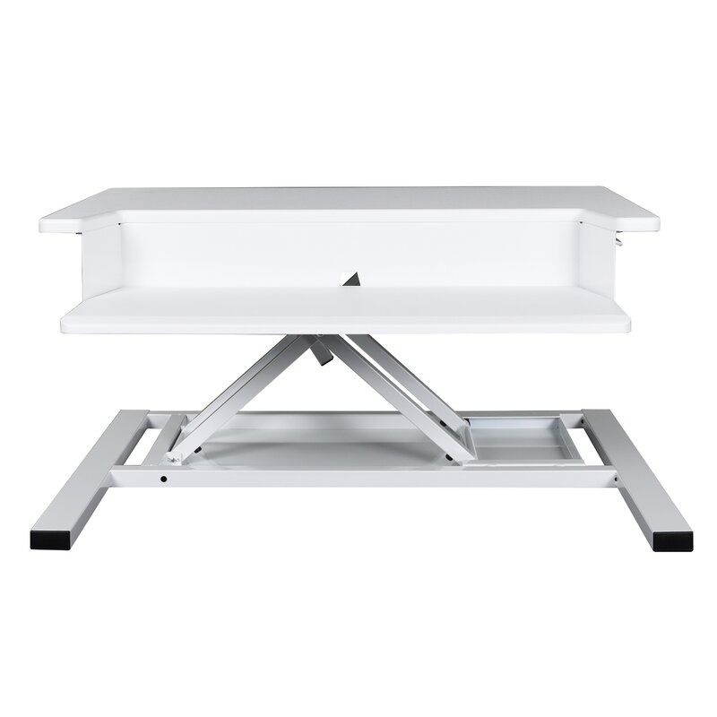 West Wick Height Adjustable Standing Desk Converter thumbnail 3