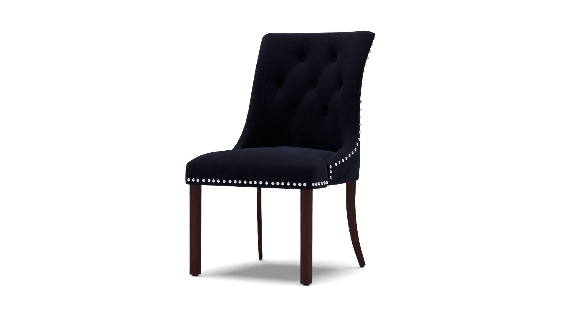 Bernyce Velvet Upholstered Dining Chair thumbnail 3