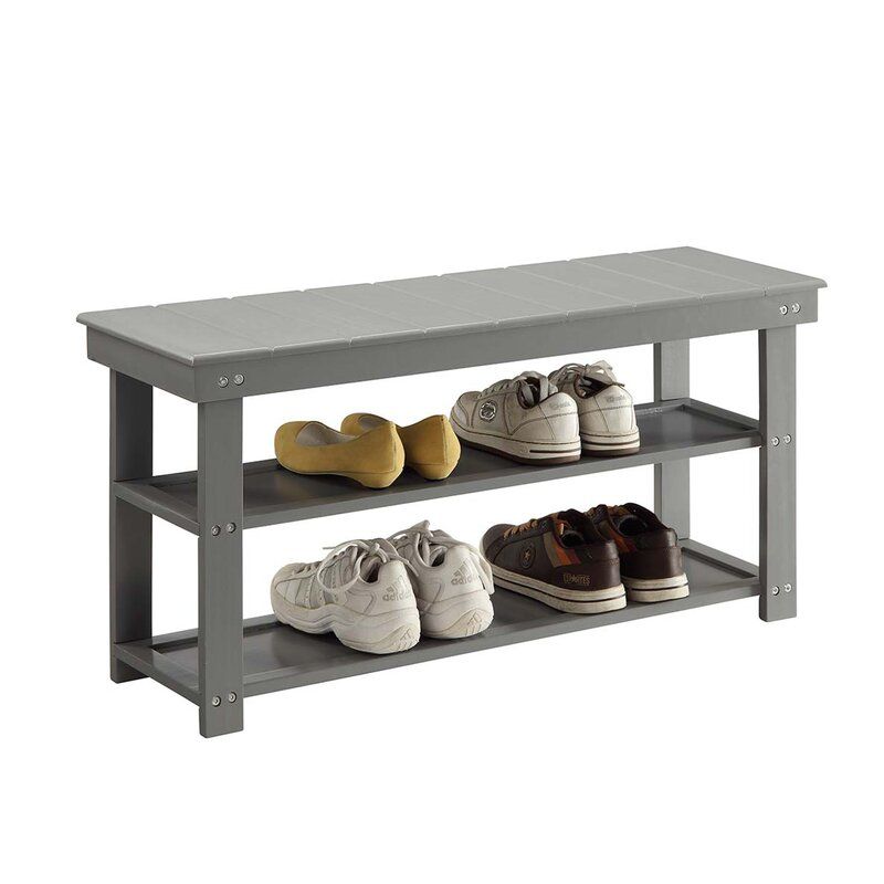 Stoneford Wood Storage Bench thumbnail 3