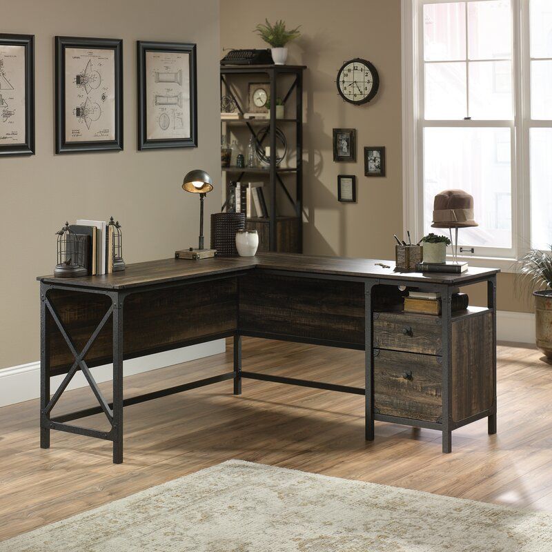 Ulibarri L Shape Executive Desk thumbnail 3