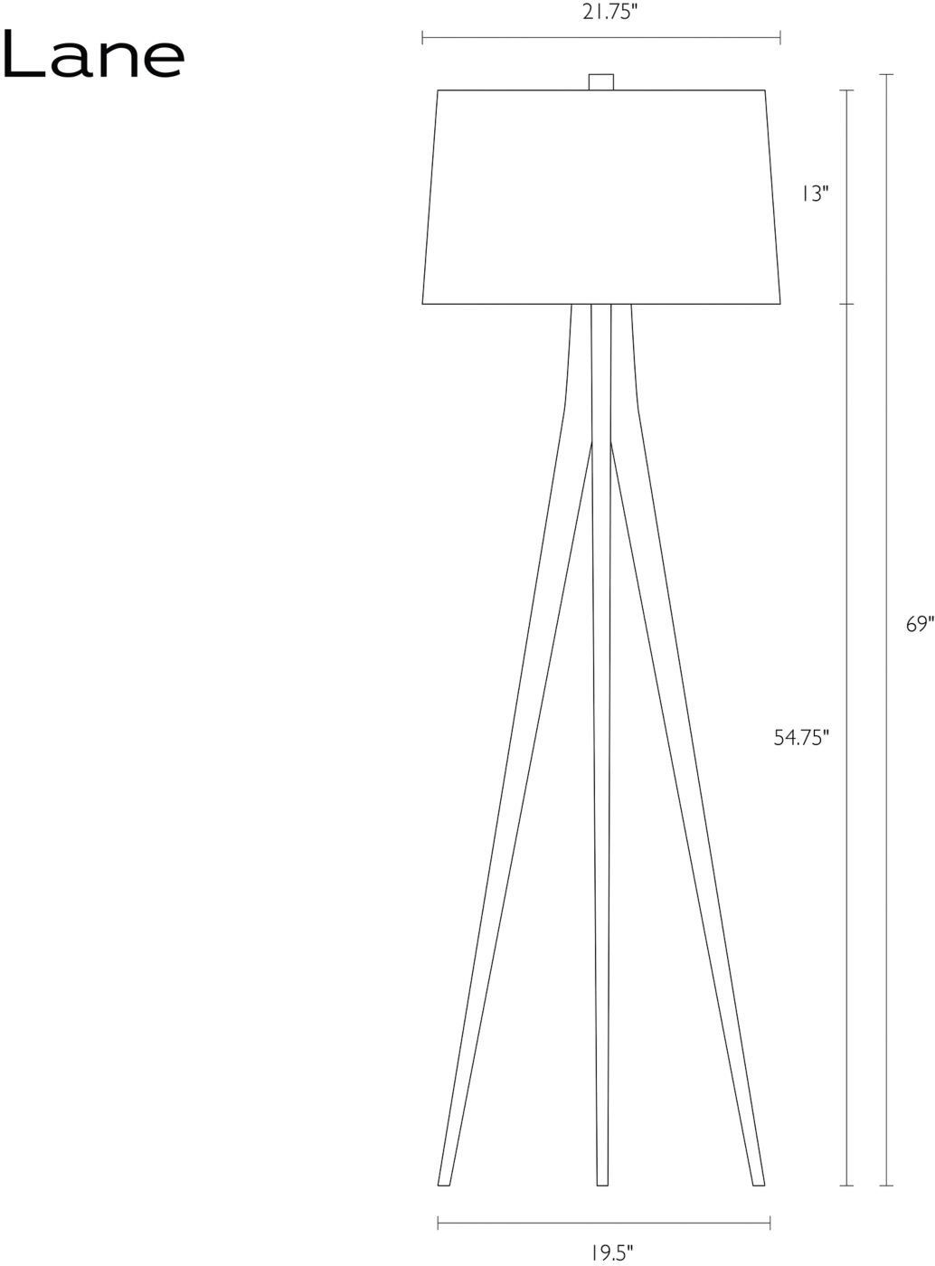 lane floor lamp thumbnail 3