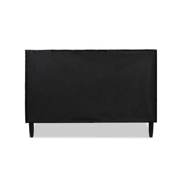 Ciceklic Tufted Upholstered Low Profile Platform Bed thumbnail 5