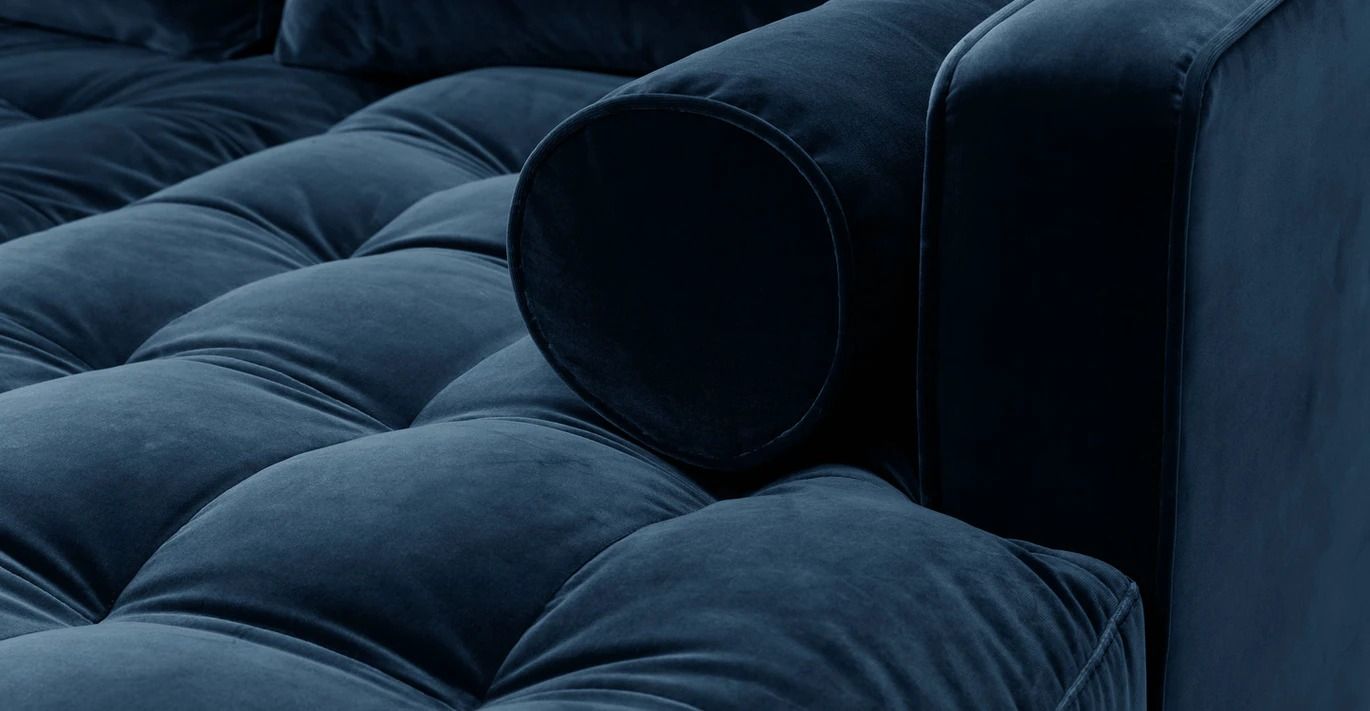 Sven Cascadia Blue Right Sectional Sofa thumbnail 6