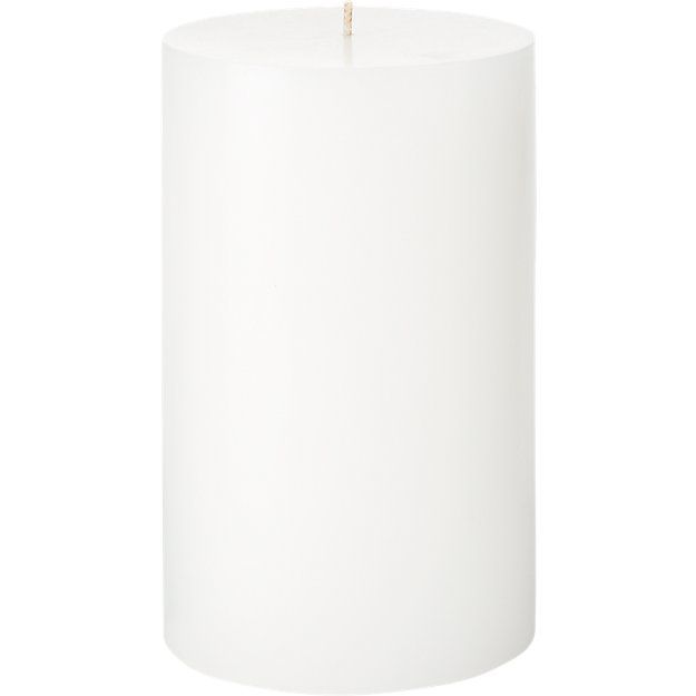 WHITE PILLAR CANDLE thumbnail 2