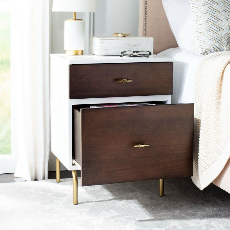 Genevieve 2 Drawer Nightstand thumbnail 4