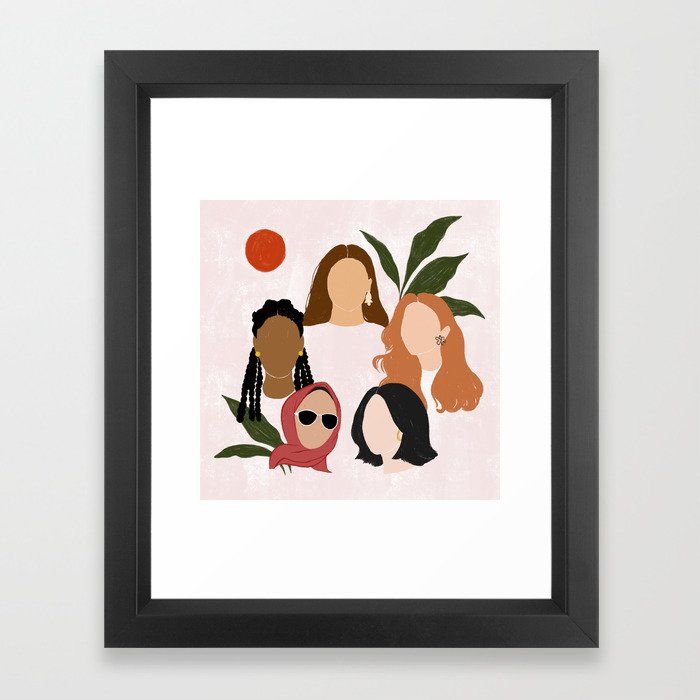 Girl Power Art Print With Frame thumbnail 2