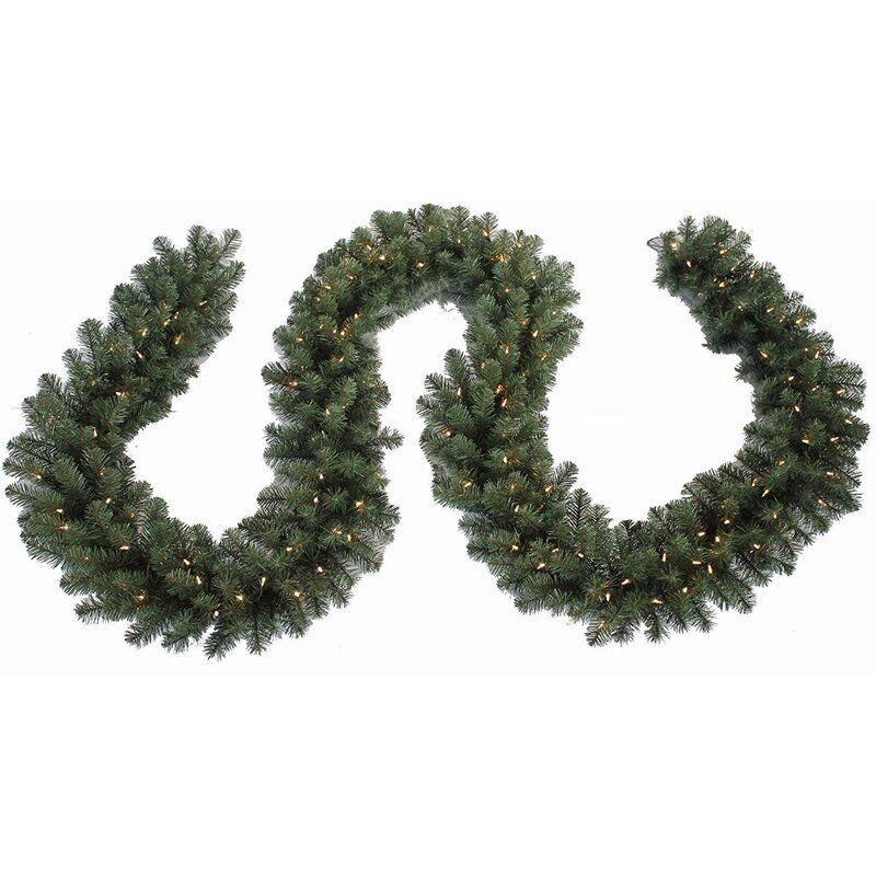 Pre Lit Garland with Clear thumbnail 2