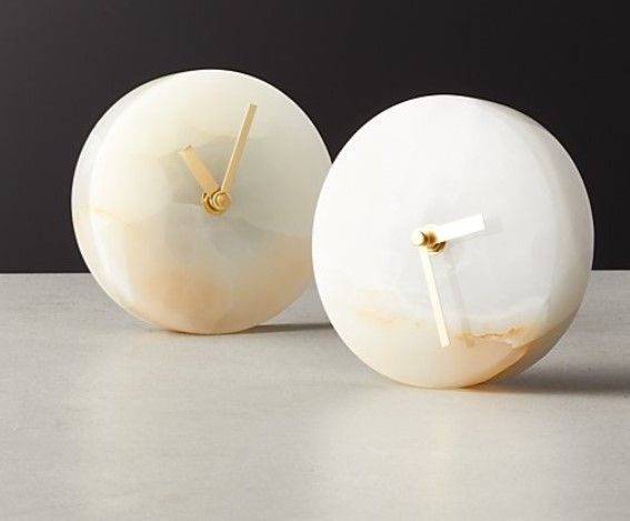 ONYX TABLE TOP CLOCK thumbnail 2