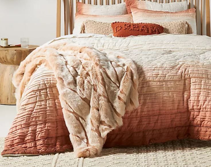 Alpine Faux Fur Throw Blanket thumbnail 3